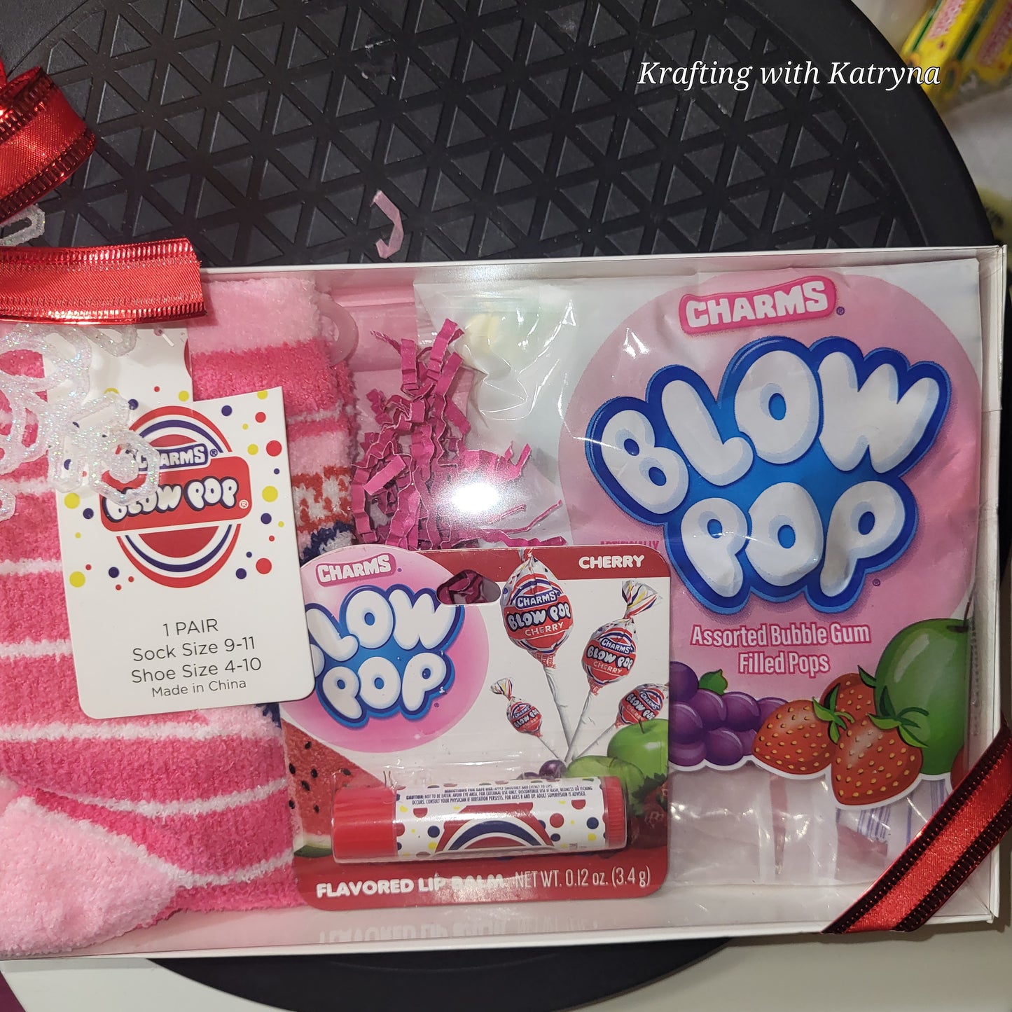 Candy sock box